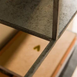 Industrieel Wandschap Timo Vierkant 90 Cm Oud Zilver 23x90x50 Cm Metaal 9 Industrieel Wandschap Timo Vierkant 90 Cm Oud Zilver 23x90x50 Cm Metaal -Opslag Meubelwinkel 1000072625 0103