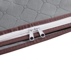 ACAZA Set Van 4 Opvouwbare Opbergtassen - Grijs 9 ACAZA Set Van 4 Opvouwbare Opbergtassen - Grijs -Opslag Meubelwinkel 1000073996 0103