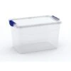 Kis Omni Latch Opbergbox M - 30L - Transparant 1 Kis Omni Latch Opbergbox M - 30L - Transparant -Opslag Meubelwinkel 1000074144