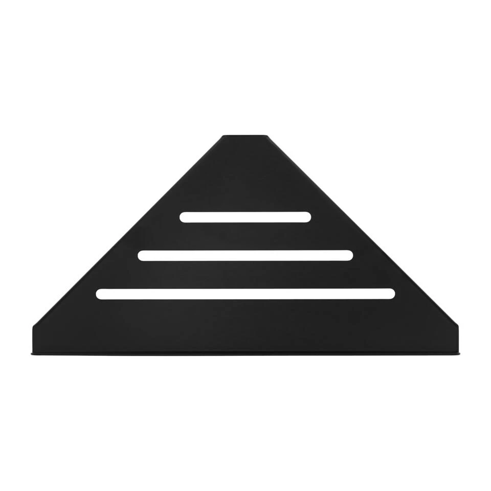 QUVIO Wandplank Hoek - Metaal - Zwart 6 QUVIO Wandplank Hoek - Metaal - Zwart - Afbeelding 4