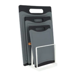 QUVIO Houder Voor Snijplanken - Metaal - Wit