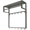 Industriële Kapstok 2x6 - Metaal - Grijs -Opslag Meubelwinkel 1000076578