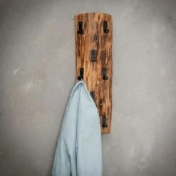 Joshua Kapstok Boomstam - Metaal - Bruin -Opslag Meubelwinkel 1000076585 0102