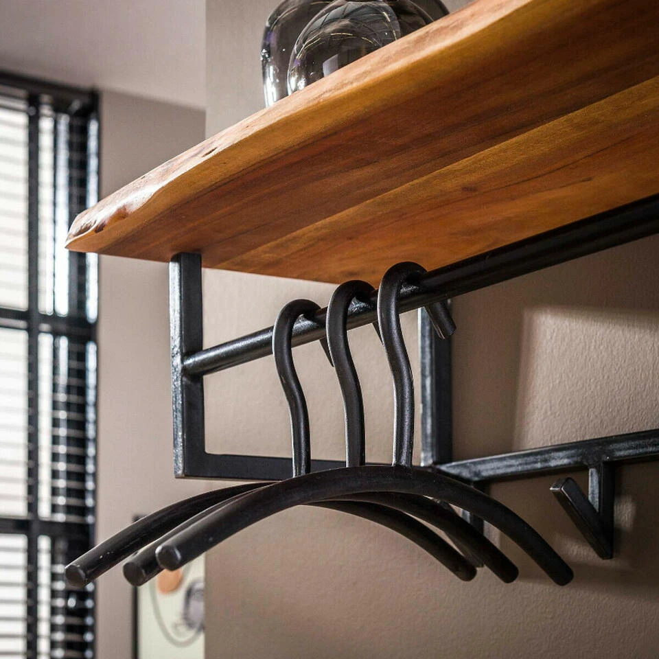 Carter Kapstok Met - Hout - Bruin 5 Carter Kapstok Met - Hout - Bruin - Afbeelding 3