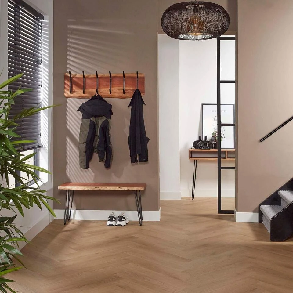 Carter Kapstok 2x6 - Metaal - Bruin 5 Carter Kapstok 2x6 - Metaal - Bruin - Afbeelding 3