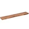 Wandplank Edwin 120cm - Hout - Bruin -Opslag Meubelwinkel 1000076611