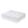 Whitefurze Allstore Organiser - Voor Opslagbox - 24L En 36L - 37 X 31 X 9 Cm -Opslag Meubelwinkel 1000077073