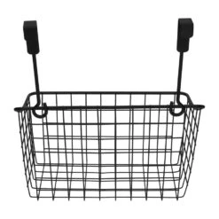 QUVIO Opbergrek Ophangbaar - Metaal - Zwart -Opslag Meubelwinkel 1000079366 0101