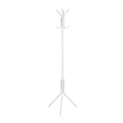 Kipit Kapstok - Staand - Wit - Metaal - 175 X 48 Cm
