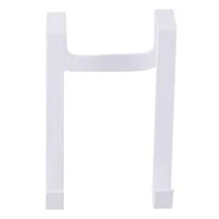 Orange85 Deurkapstok Deurhaak Deurhanger 4 Stuks Wit 8x5x12 Cm Metaal