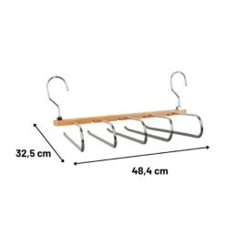 Orange85 Kledinghangers Broekhanger Broekenhanger Ruimtebesparend 5 Delen -Opslag Meubelwinkel 1000085660 0110