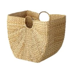 Beliani Mand WASHUK - Natuurlijk Waterhyacinth 8 Beliani Mand WASHUK - Natuurlijk Waterhyacinth -Opslag Meubelwinkel 1000086486 0103