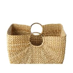 Beliani Mand WASHUK - Natuurlijk Waterhyacinth 9 Beliani Mand WASHUK - Natuurlijk Waterhyacinth -Opslag Meubelwinkel 1000086486 0104