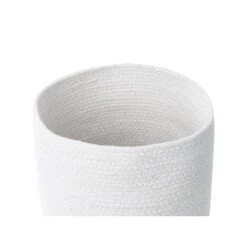 Beliani Mand BASIMA - Beige Katoen 9 Beliani Mand BASIMA - Beige Katoen -Opslag Meubelwinkel 1000086717 0104