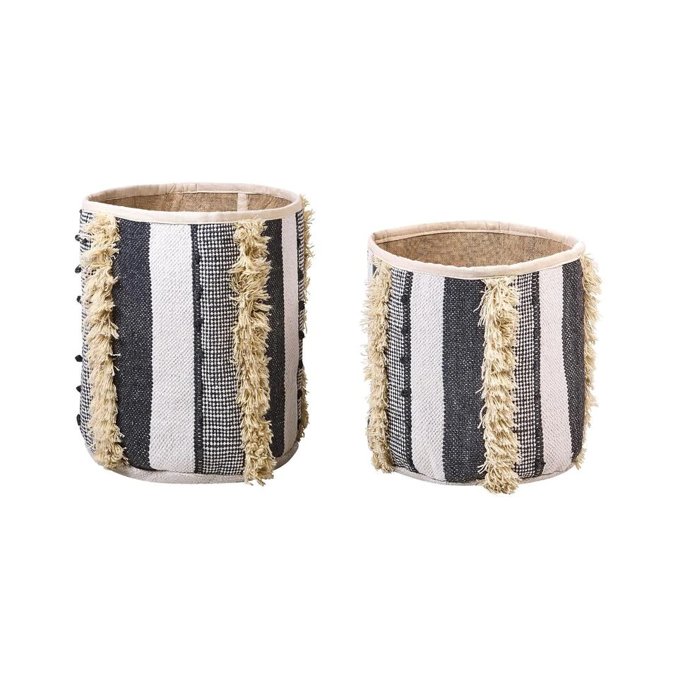 Beliani Mand KOTKAI - Beige Katoen 3 Beliani Mand KOTKAI - Beige Katoen