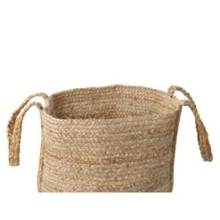 Beliani Mand KORNAK - Natuurlijk Jute 9 Beliani Mand KORNAK - Natuurlijk Jute -Opslag Meubelwinkel 1000086725 0104