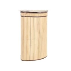 Beliani Mand BADULLA - Lichte Houtkleur Bamboehout -Opslag Meubelwinkel 1000087123 0104