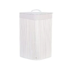 Beliani Mand MATARA - Wit Bamboehout -Opslag Meubelwinkel 1000087129 0104