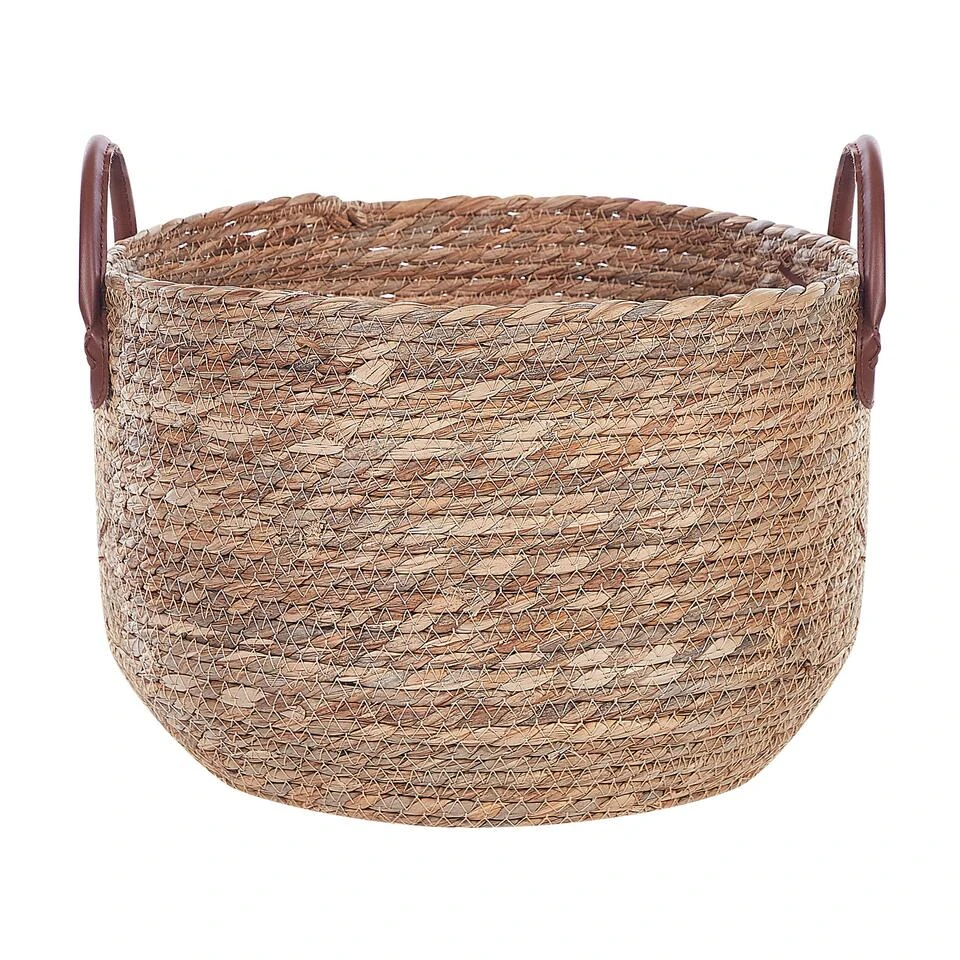 Beliani Mand SAYJAR - Natuurlijk Zeewier 6 Beliani Mand SAYJAR - Natuurlijk Zeewier - Afbeelding 4