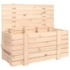 VidaXL Opbergbox 91x40,5x42 Cm Massief Grenenhout -Opslag Meubelwinkel 1000088064