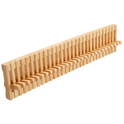 ACAZA Wandkapstok - Kapstok Met 28 Verstelbare Haken - 87 Cm Lengte - Bamboe 7 ACAZA Wandkapstok - Kapstok Met 28 Verstelbare Haken - 87 Cm Lengte - Bamboe -Opslag Meubelwinkel 1000088657 0101