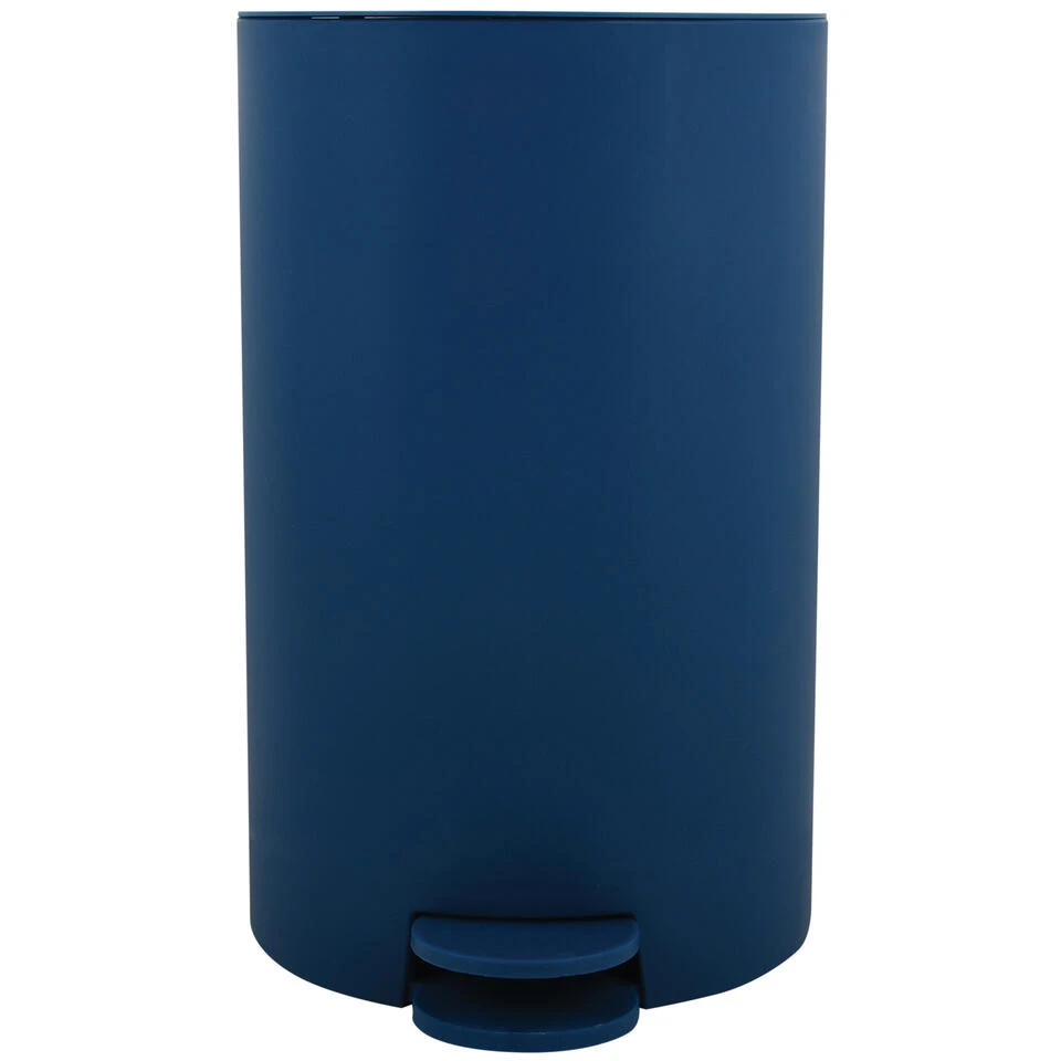 MSV Kleine Badkamer/toilet Pedaalemmer - Marine Blauw - 3L - 15 X 27cm 3 MSV Kleine Badkamer/toilet Pedaalemmer - Marine Blauw - 3L - 15 X 27cm