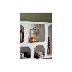 WOOOD Wandkastje Caz - Plywood - Wit - 57x80x23 -Opslag Meubelwinkel 1000093838 0103