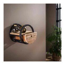 Kalfort Calro Industrieel Wandrek Set Van 3 - 30 Cm 9 Kalfort Calro Industrieel Wandrek Set Van 3 - 30 Cm -Opslag Meubelwinkel 1000094089 0103