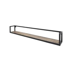 Decor 88 Farrow Wandplank Industrieel Naturel 20x140x20 Cm -Opslag Meubelwinkel 1000094096 0101