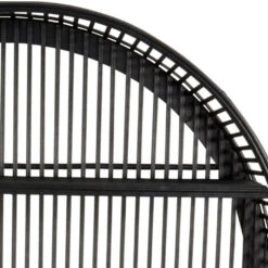 Wandrek Aiko Zwart - Bamboe - Zwart -Opslag Meubelwinkel 1000094384 0103