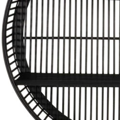 Wandrek Aiko Zwart - Bamboe - Zwart -Opslag Meubelwinkel 1000094384 0104