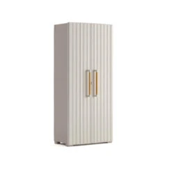 Keter Groove Hoge Kast - 80x45x180 Cm - Beige