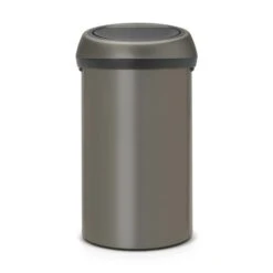 Brabantia Touch Bin Afvalemmer 60 Liter Platinum -Opslag Meubelwinkel 1000098400 0103