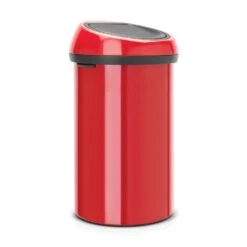 Brabantia Touch Bin Afvalemmer 60ltr Passion Red 7 Brabantia Touch Bin Afvalemmer 60ltr Passion Red -Opslag Meubelwinkel 1000099030 0103