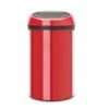Brabantia Touch Bin Afvalemmer 60ltr Passion Red 1 Brabantia Touch Bin Afvalemmer 60ltr Passion Red -Opslag Meubelwinkel 1000099030