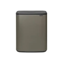 Brabantia Bo Touch Bin Afvalemmer 60 Liter Platinum -Opslag Meubelwinkel 1000099066 0103