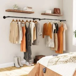 Ylumen Kapstok 2x - 25 X7 Cm - Zwart -Opslag Meubelwinkel 1000099301 0102