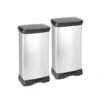 Curver Decobin Prullenbak - 50L - 2 Stuks - Metallic -Opslag Meubelwinkel 1148669111