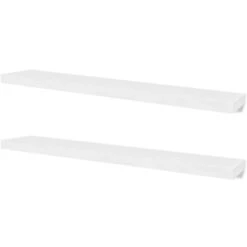 VidaXL Wandplanken 4 St 120 Cm Wit