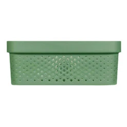 Curver Infinity Recycled Dots Opbergbox - 11L - 3 Stuks - Groen 9 Curver Infinity Recycled Dots Opbergbox - 11L - 3 Stuks - Groen -Opslag Meubelwinkel 1432563667 0103