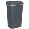 Curver Mistral Flat Prullenbak - 50L - Antraciet 1 Curver Mistral Flat Prullenbak - 50L - Antraciet -Opslag Meubelwinkel 1510015325