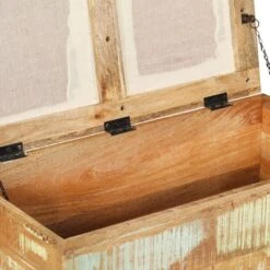 VidaXL Opbergbankje 80x40x40 Cm Massief Gerecycled Hout -Opslag Meubelwinkel 16140e28aa6947d682d6d5bbbbb7b61e