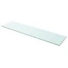 VidaXL Wandschap Transparant 100x25 Cm Glas -Opslag Meubelwinkel 1615065678