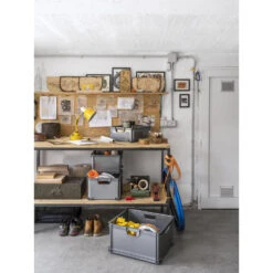 Curver Unibox Classic Opbergbox L - 30L - 43x35x23,5cm - Grijs 9 Curver Unibox Classic Opbergbox L - 30L - 43x35x23,5cm - Grijs -Opslag Meubelwinkel 1712677973 0103