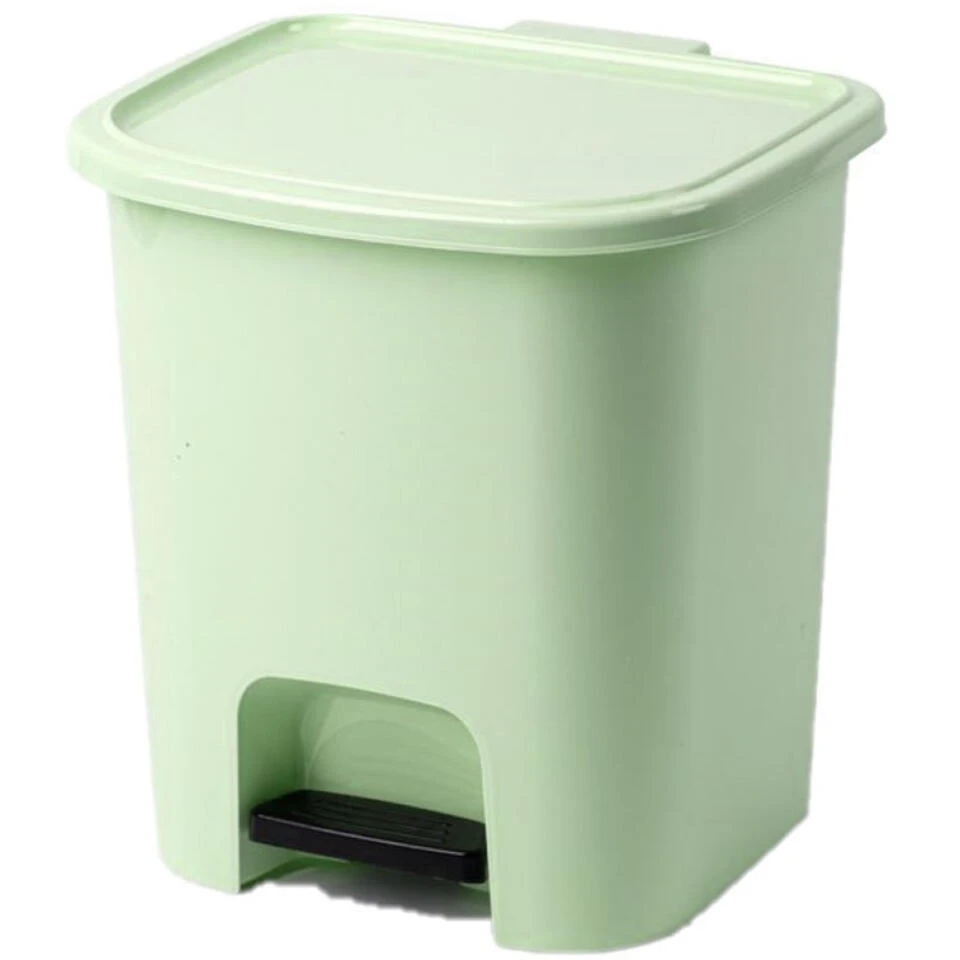 PlasticForte Pedaalemmer - Mintgroen - 7 L - 24 X 22 X 25.5 Cm 4 PlasticForte Pedaalemmer - Mintgroen - 7 L - 24 X 22 X 25.5 Cm - Afbeelding 2