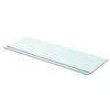 VidaXL Schappen 2 St 80x25 Cm Glas Transparant -Opslag Meubelwinkel 1850234462