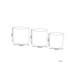 Beliani Mand ARTIGALA - Beige Jute -Opslag Meubelwinkel 19e8c8589b3b408a9e0f84f412067b6a