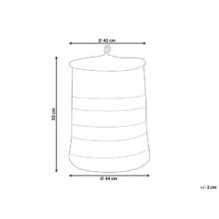 Beliani Mand SILOPI - Beige Katoen 8 Beliani Mand SILOPI - Beige Katoen -Opslag Meubelwinkel 1e4ea97669b24f3e9f22afc0ee90379f