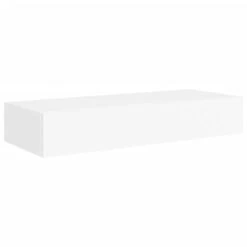 VidaXL Wandschappen 2 St Met Lade 60x23,5x10 Cm MDF Wit -Opslag Meubelwinkel 1fe7e0e2e030411a9aa8f3d18e98925d