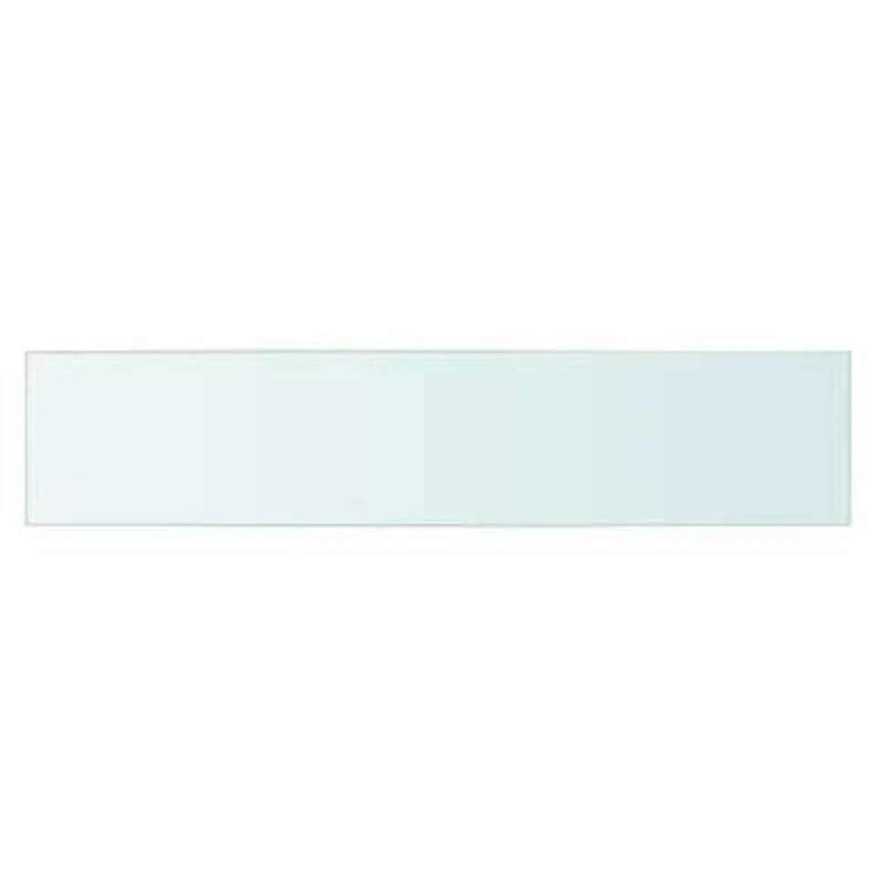 VidaXL Schappen 2 St 70x15 Cm Glas Transparant 5 VidaXL Schappen 2 St 70x15 Cm Glas Transparant - Afbeelding 3